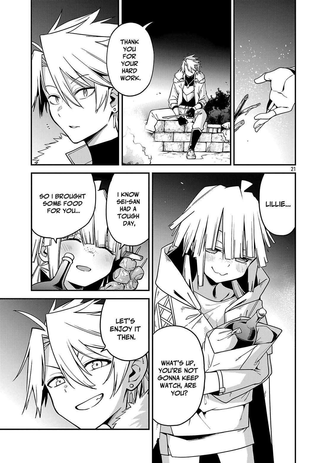 Reincarnated Carrier's Strategy for Different World chapter 19 page 21