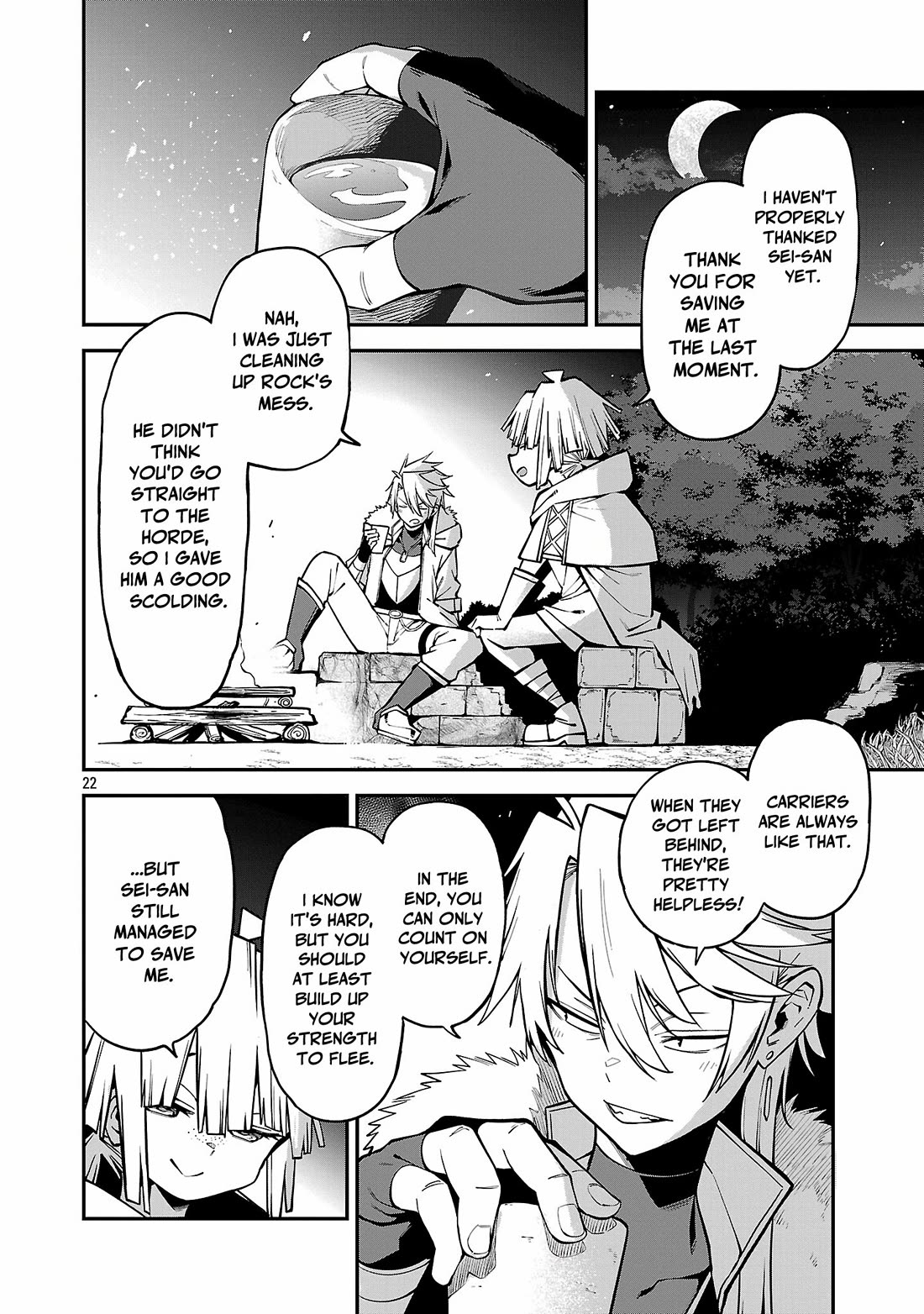 Reincarnated Carrier's Strategy for Different World chapter 19 page 22