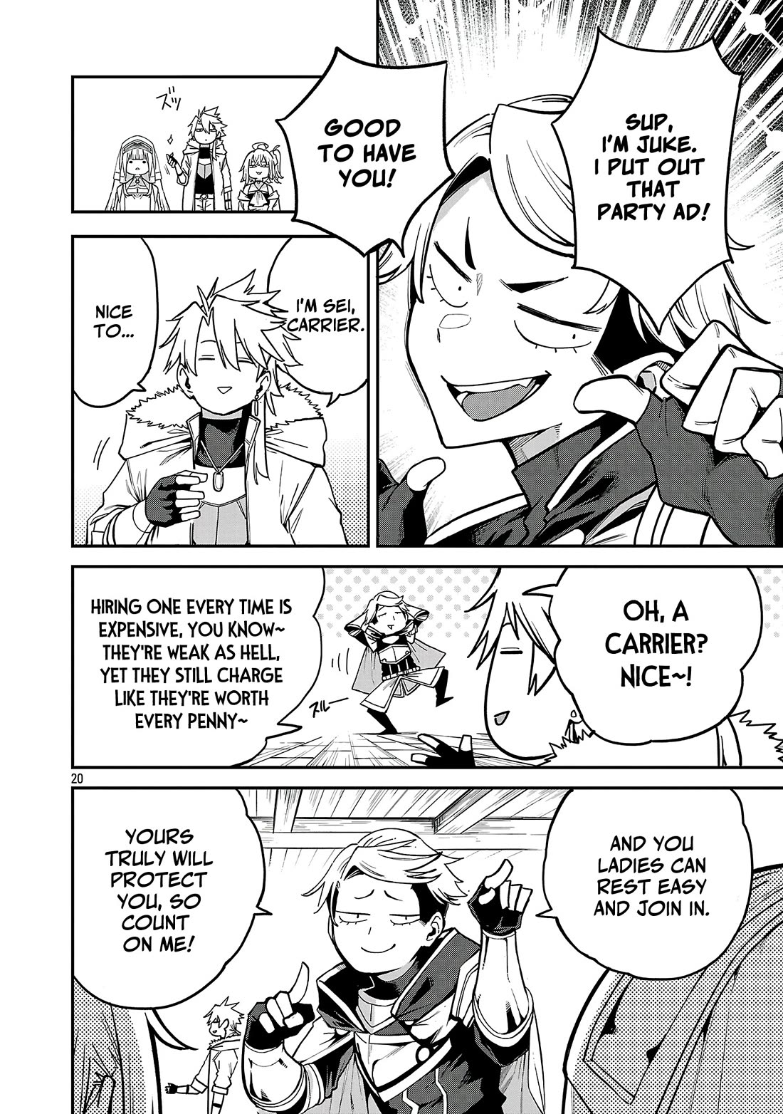 Reincarnated Carrier's Strategy for Different World chapter 30 page 20