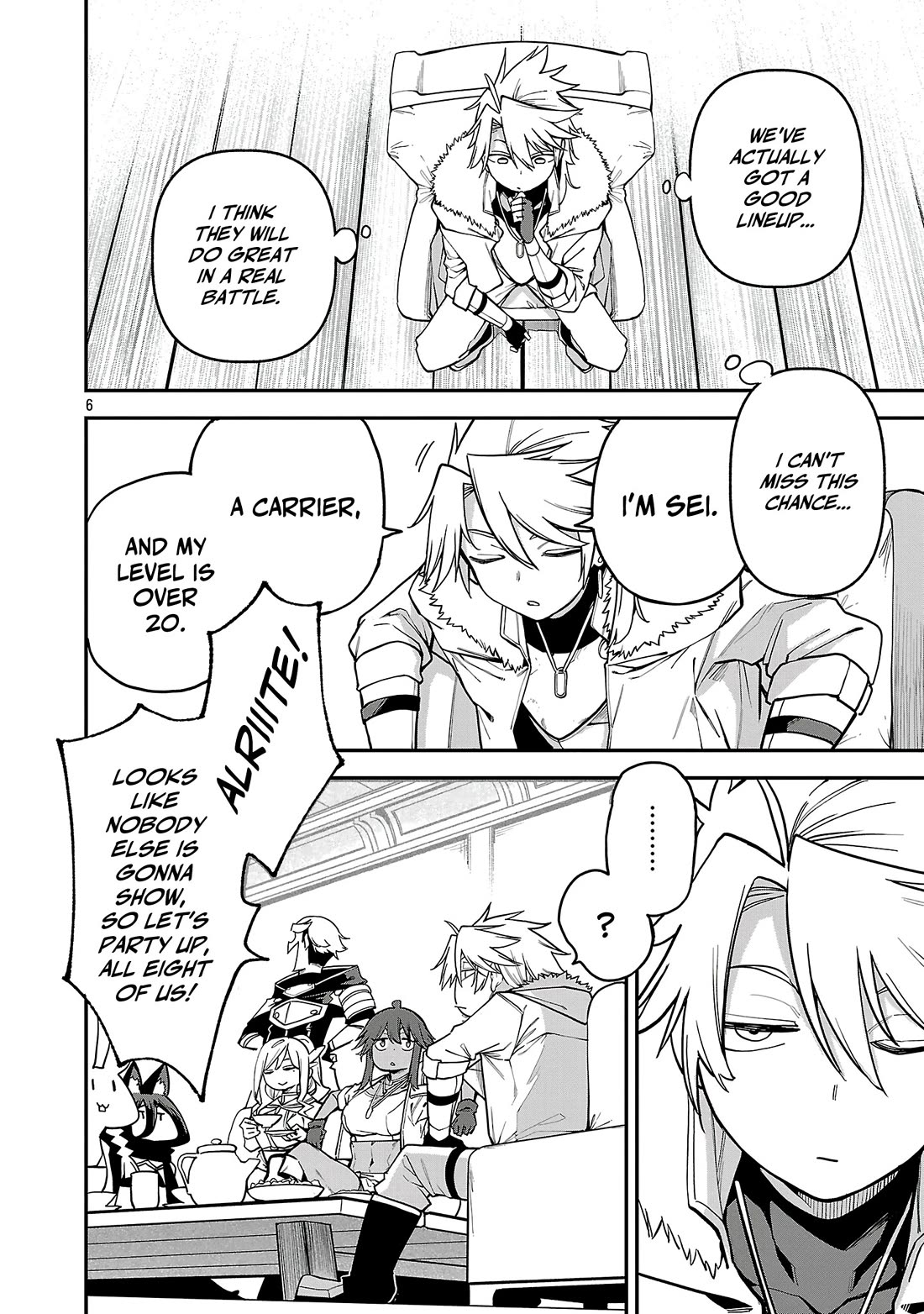 Reincarnated Carrier's Strategy for Different World chapter 31 page 7