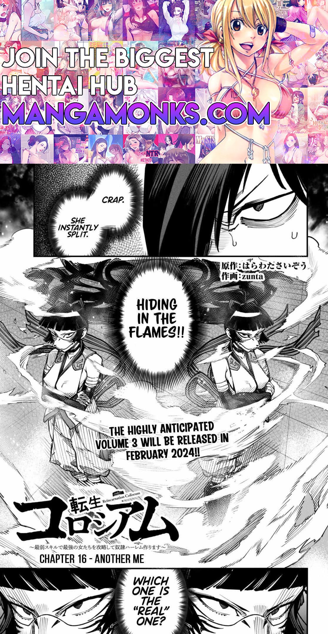 Reincarnation Colosseum - Using The Weakest Skills In Order To Defeat The Strongest Women And Create A Slave Harem chapter 16 page 1