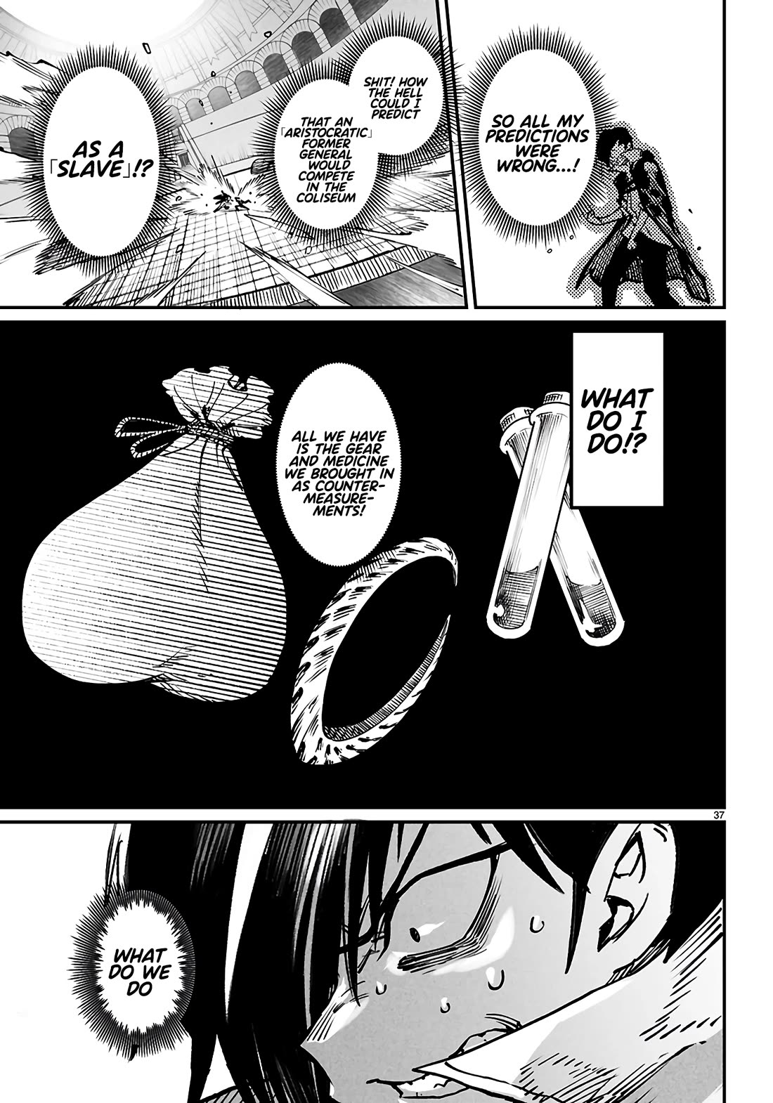 Reincarnation Colosseum - Using The Weakest Skills In Order To Defeat The Strongest Women And Create A Slave Harem chapter 21 page 36