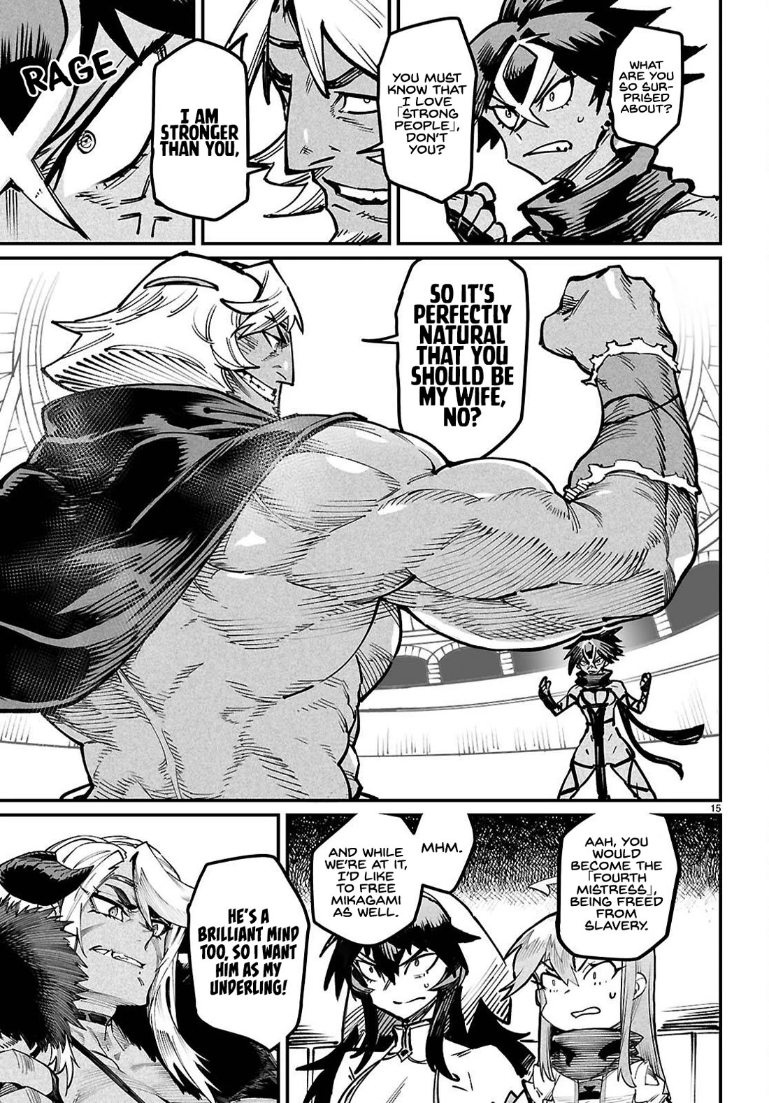 Reincarnation Colosseum - Using The Weakest Skills In Order To Defeat The Strongest Women And Create A Slave Harem chapter 22 page 15