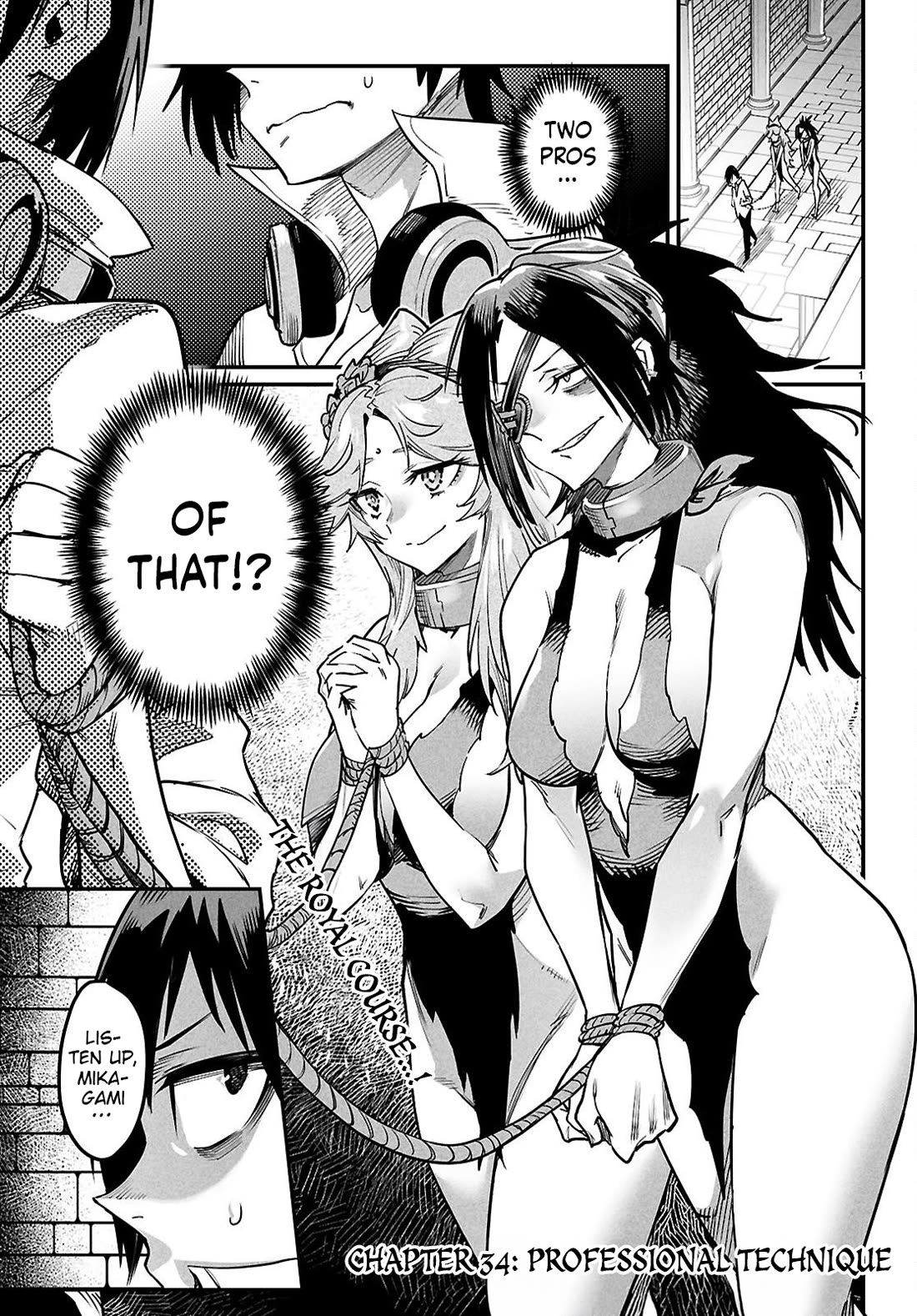 Reincarnation Colosseum - Using The Weakest Skills In Order To Defeat The Strongest Women And Create A Slave Harem chapter 34 page 1