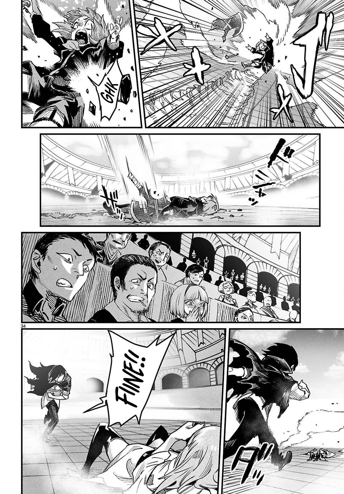 Reincarnation Colosseum - Using The Weakest Skills In Order To Defeat The Strongest Women And Create A Slave Harem chapter 40 page 33
