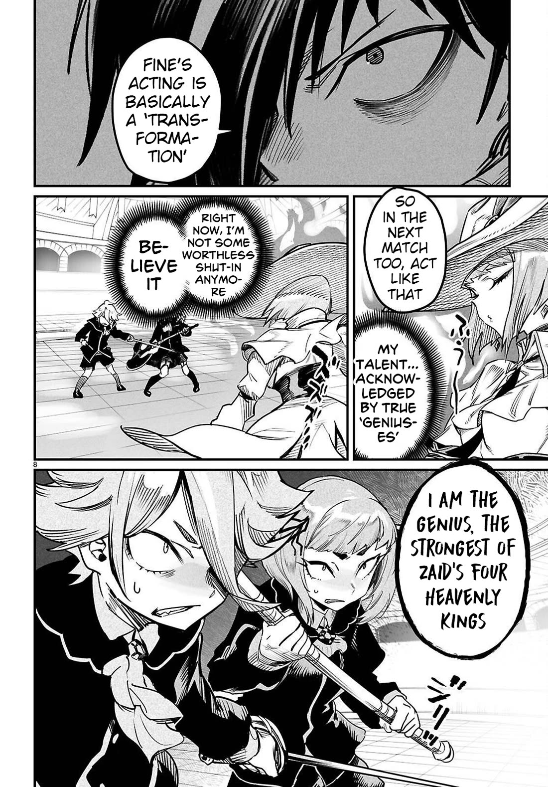 Reincarnation Colosseum - Using The Weakest Skills In Order To Defeat The Strongest Women And Create A Slave Harem chapter 40 page 8