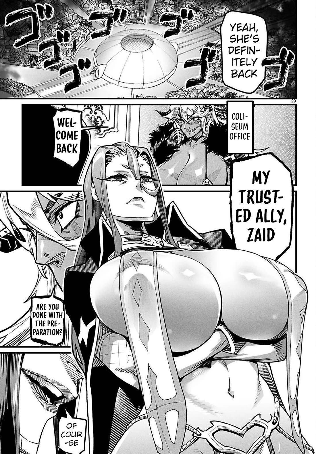 Reincarnation Colosseum - Using The Weakest Skills In Order To Defeat The Strongest Women And Create A Slave Harem chapter 41 page 28