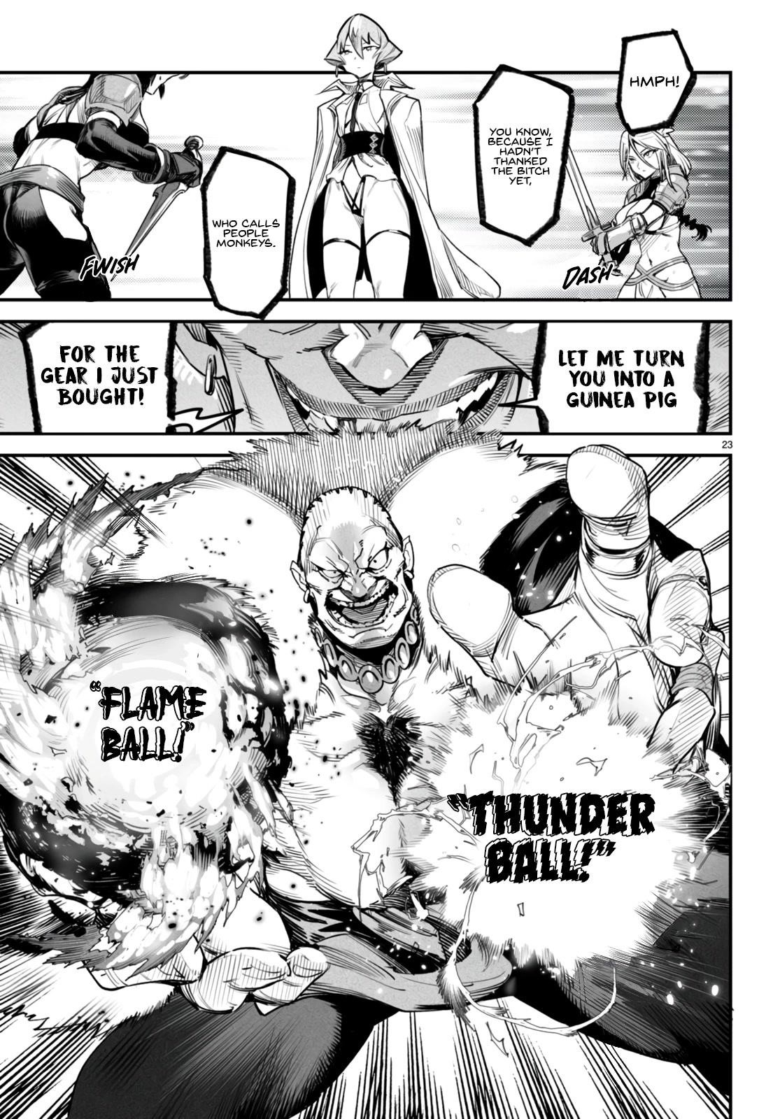 Reincarnation Colosseum - Using The Weakest Skills In Order To Defeat The Strongest Women And Create A Slave Harem chapter 9 page 23