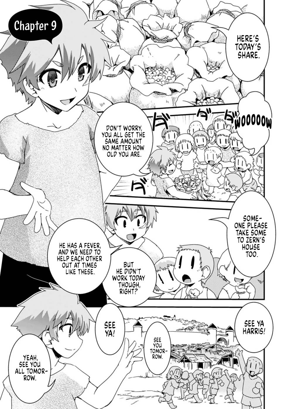 Reincarnation in Another World, Rising from the Slums ~ Gathering and Hunting for Meals to Enjoy a Slow Life~ chapter 9 page 1