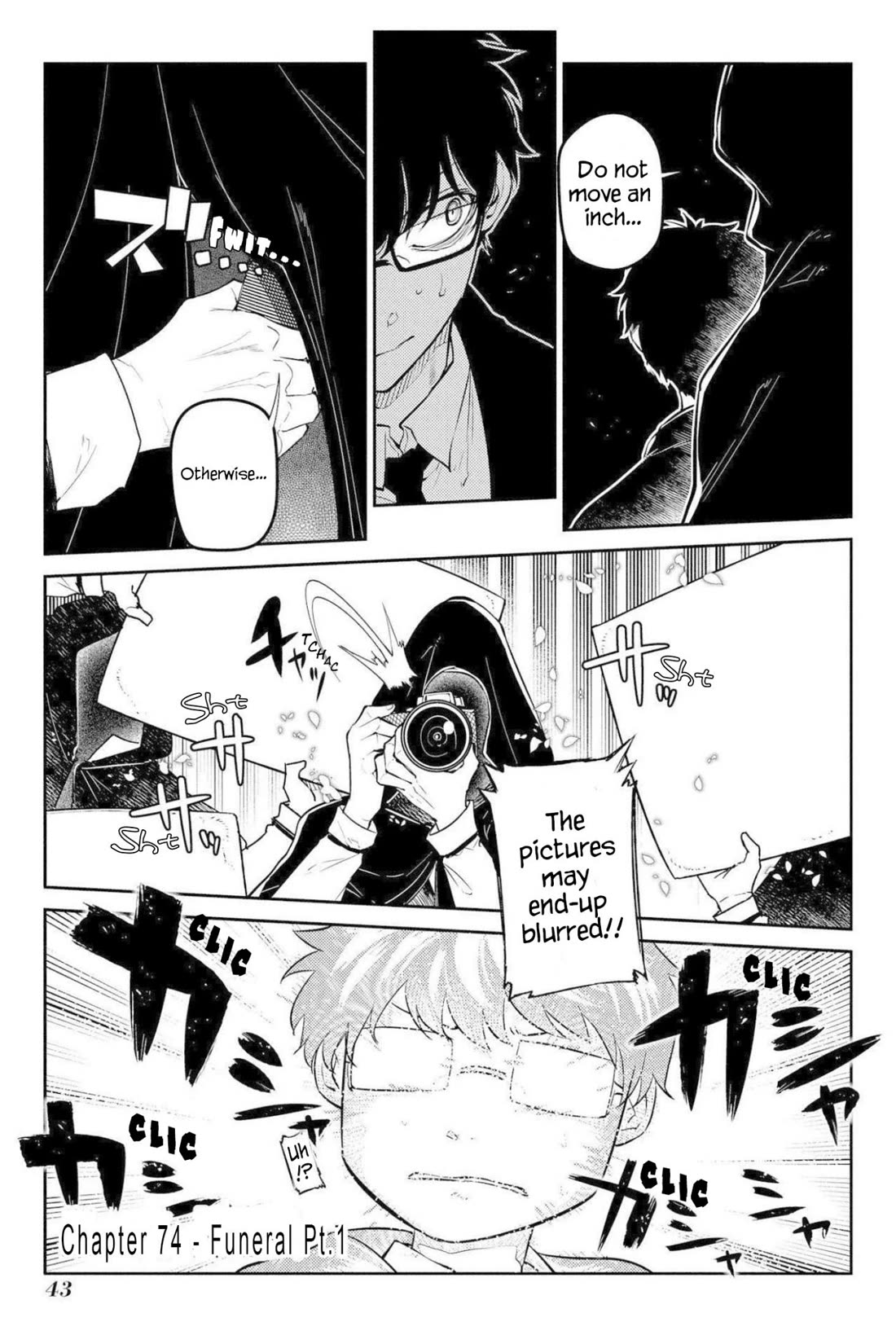 Reincarnation no Kaben chapter 74 page 1