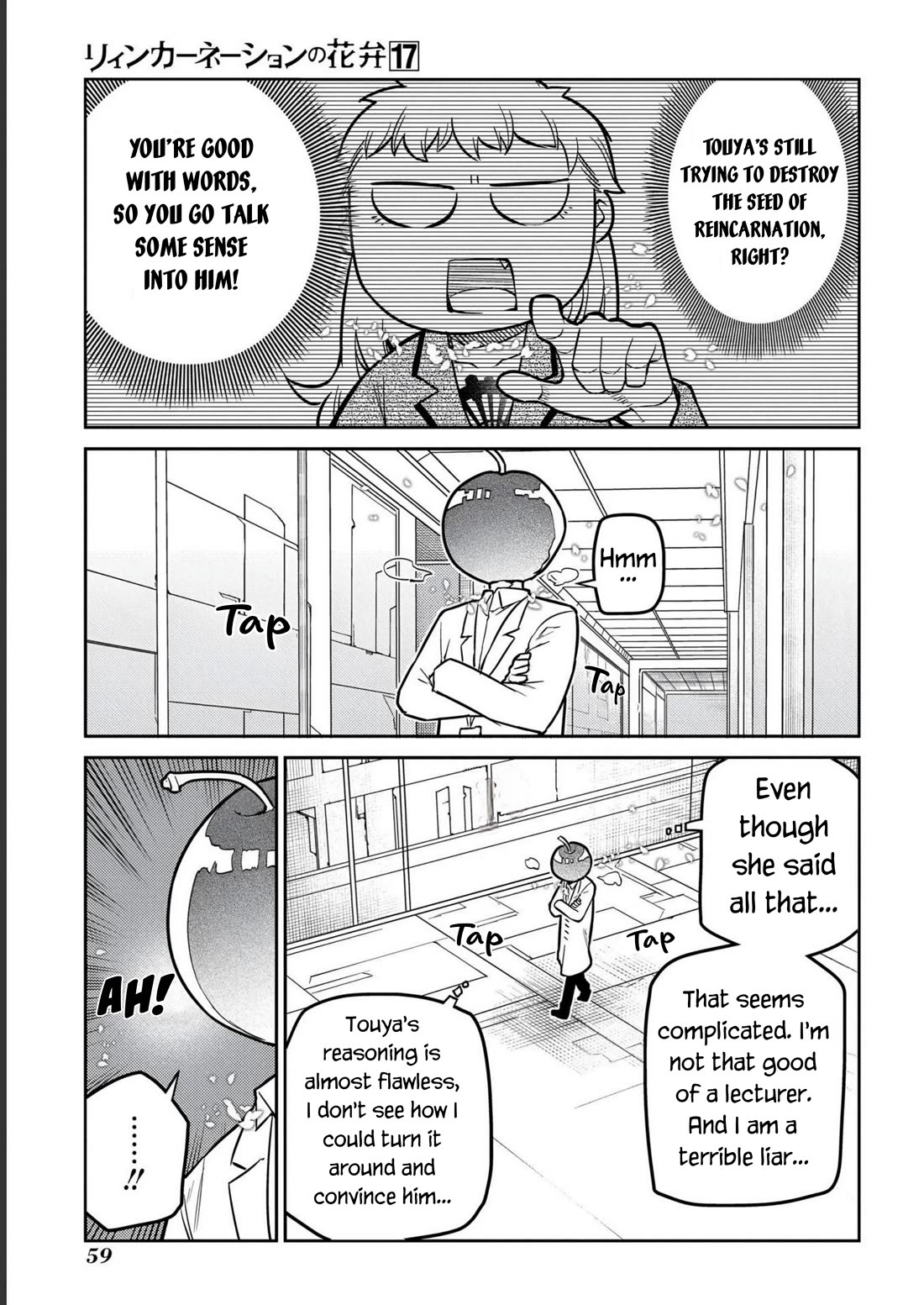 Reincarnation no Kaben chapter 85 page 9