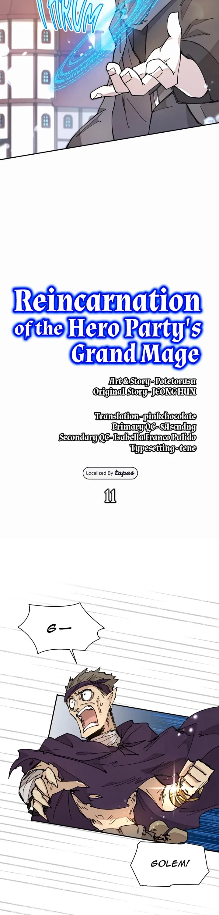 Reincarnation of the Hero Party's Archmage chapter 11 page 2