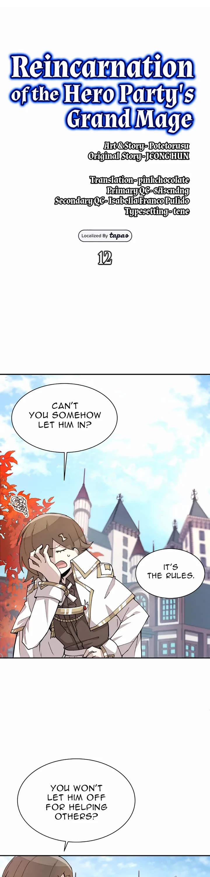 Reincarnation of the Hero Party's Archmage chapter 12 page 2