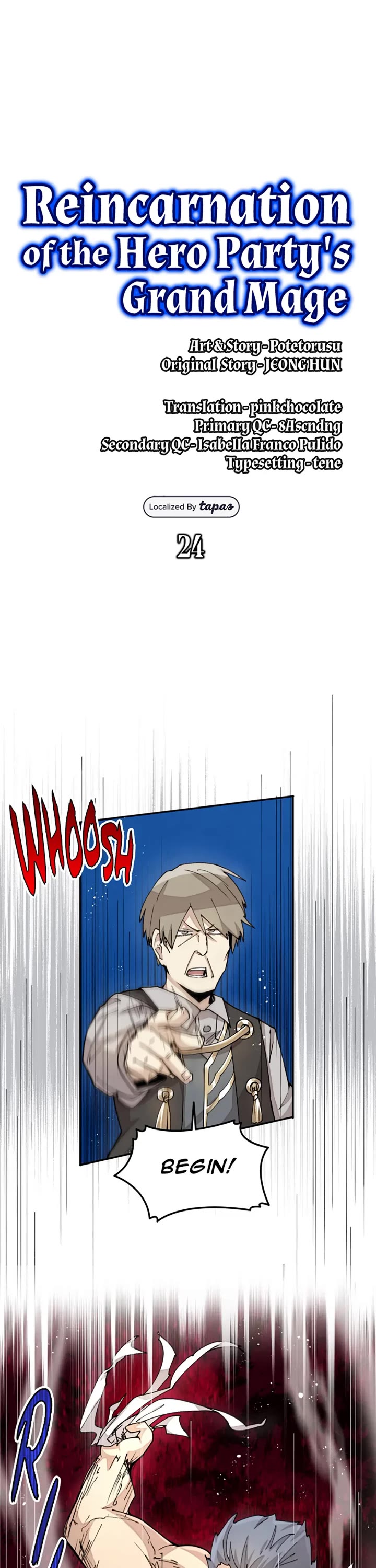 Reincarnation of the Hero Party's Archmage chapter 24 page 1
