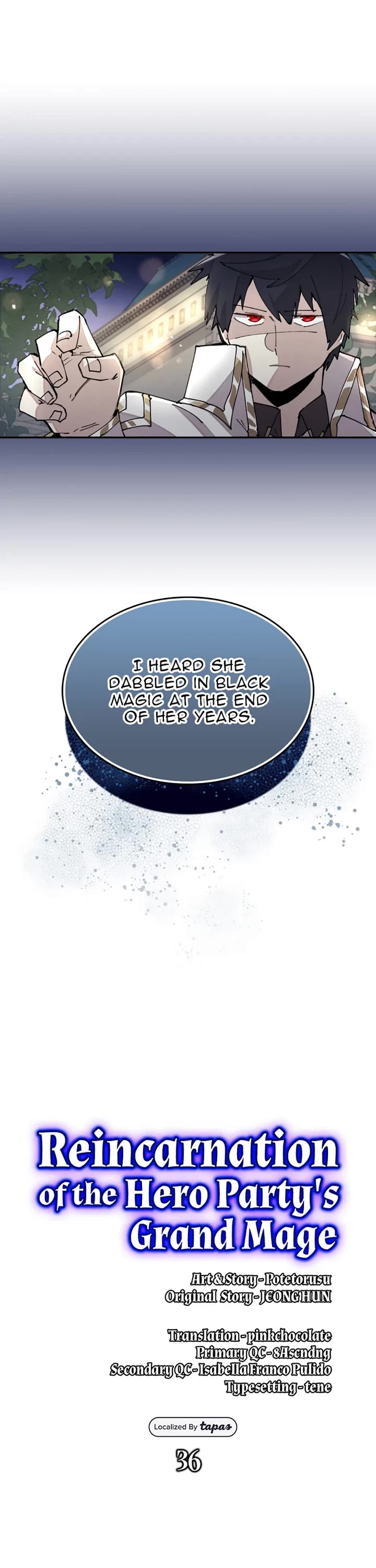 Reincarnation of the Hero Party's Archmage chapter 36 page 2