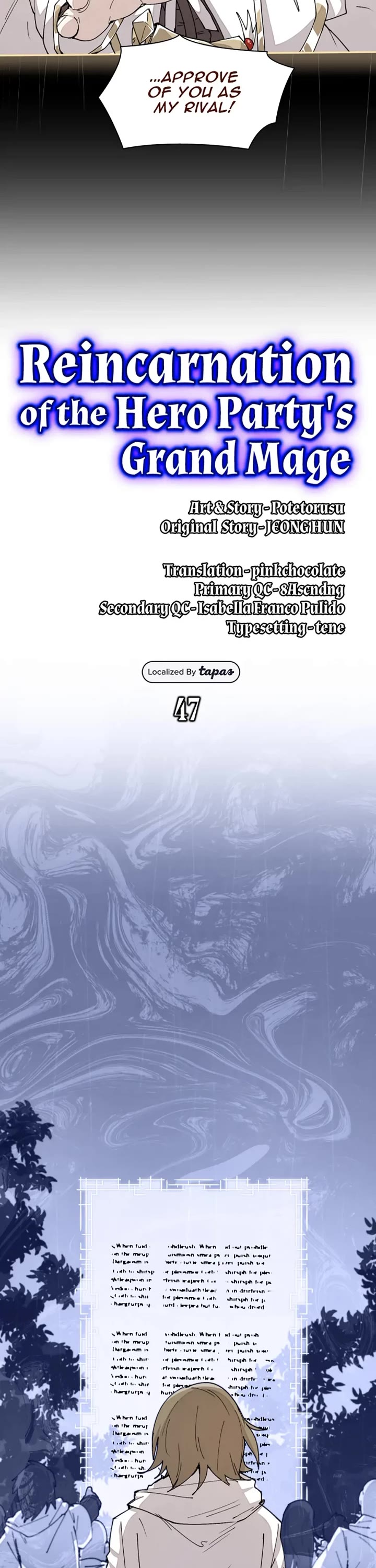 Reincarnation of the Hero Party's Archmage chapter 47 page 8