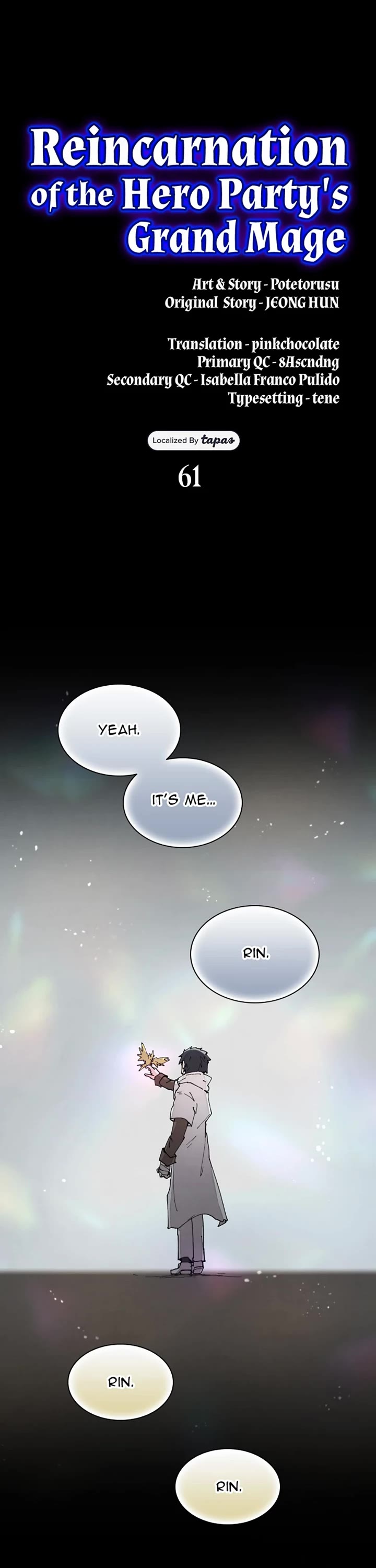 Reincarnation of the Hero Party's Archmage chapter 61 page 1