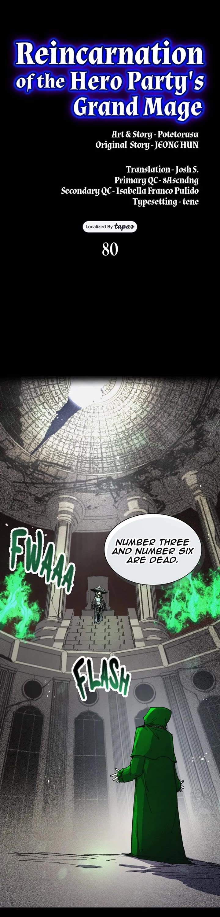 Reincarnation of the Hero Party's Archmage chapter 80 page 1