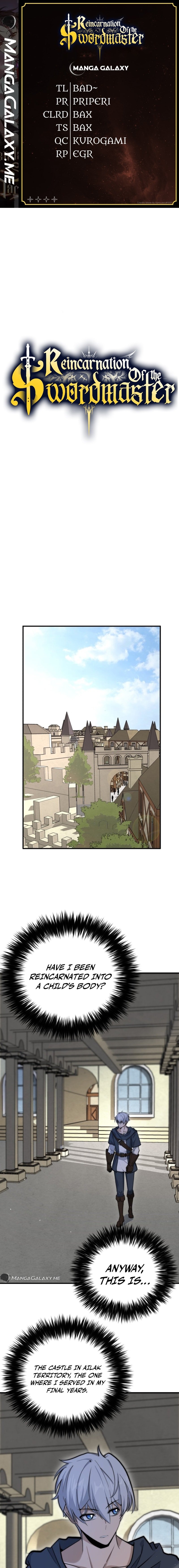 Reincarnation Of The Sword Master chapter 2 page 1