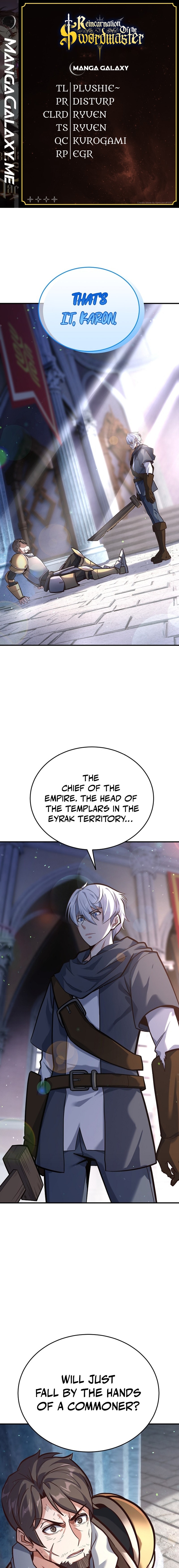 Reincarnation Of The Sword Master chapter 4 page 1