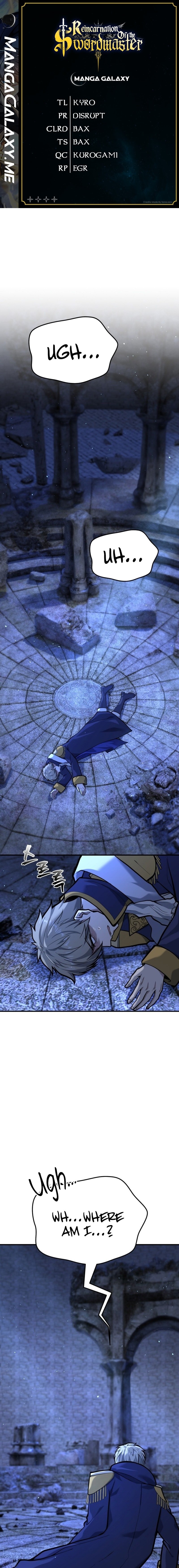 Reincarnation Of The Sword Master chapter 9 page 1