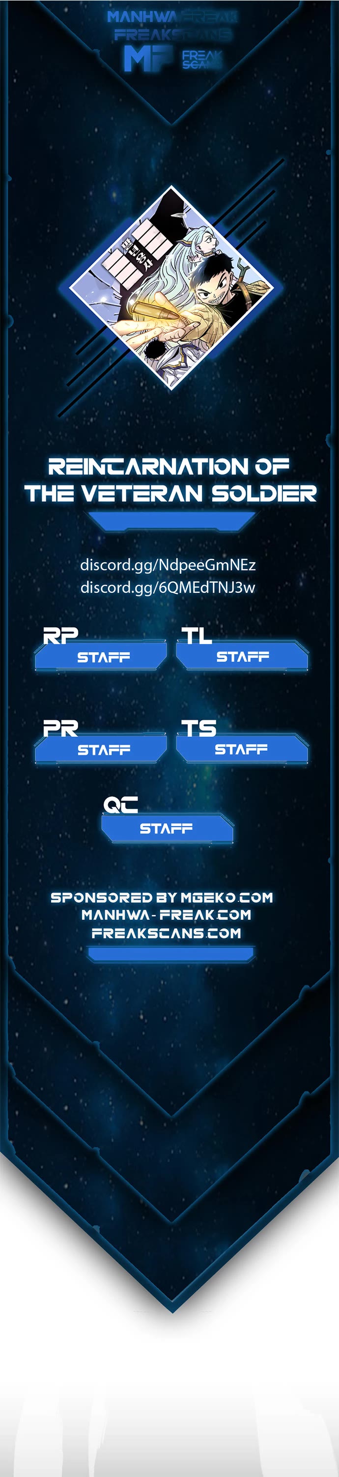 Reincarnation of the Veteran Soldier chapter 105 page 1