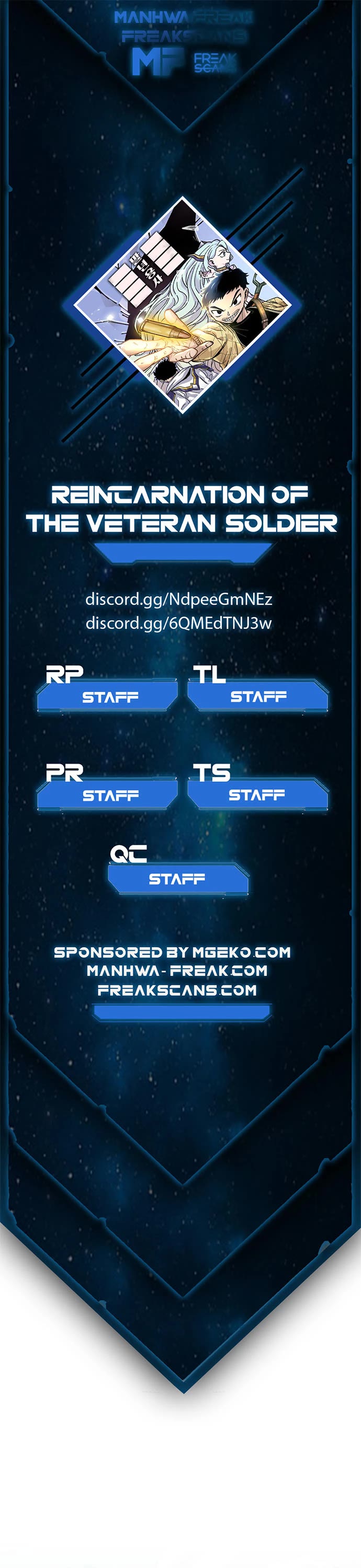 Reincarnation of the Veteran Soldier chapter 108 page 1