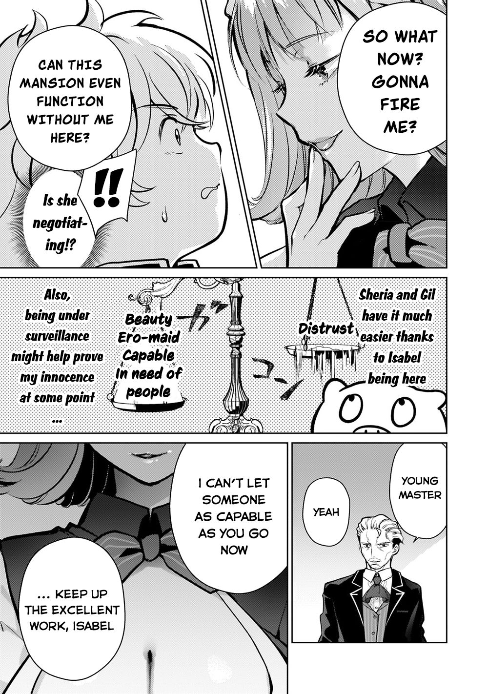 Reincarnation to the World of “Eroge”: The Story About Lazy Aristocrat Who Struggle for Resist His Destiny chapter 5 page 5