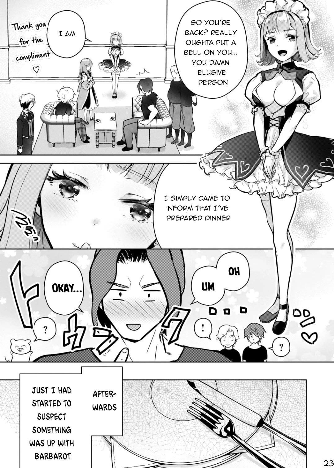 Reincarnation to the World of “Eroge”: The Story About Lazy Aristocrat Who Struggle for Resist His Destiny chapter 8 page 24