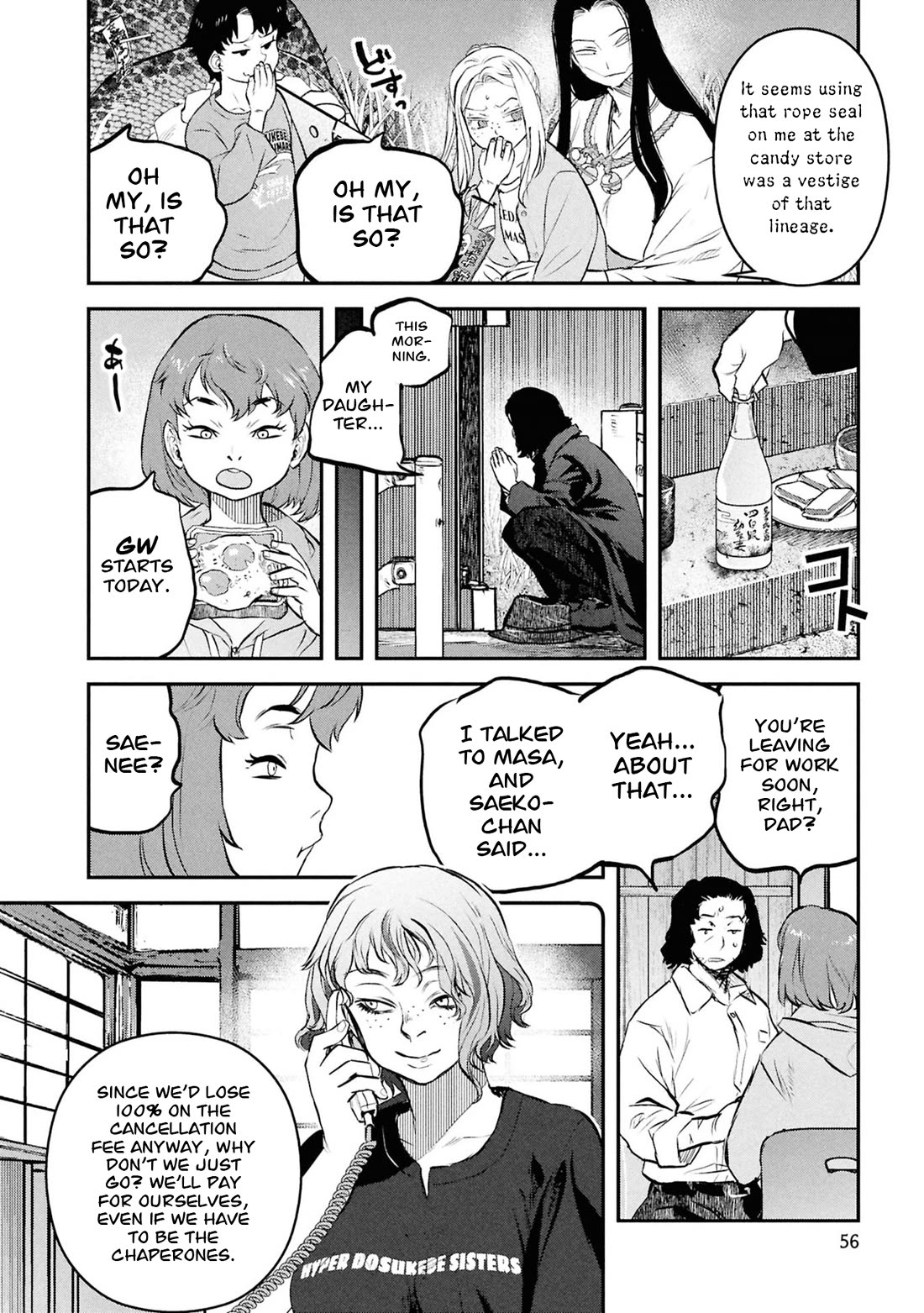 Reiwa no Dara-san chapter 52 page 15