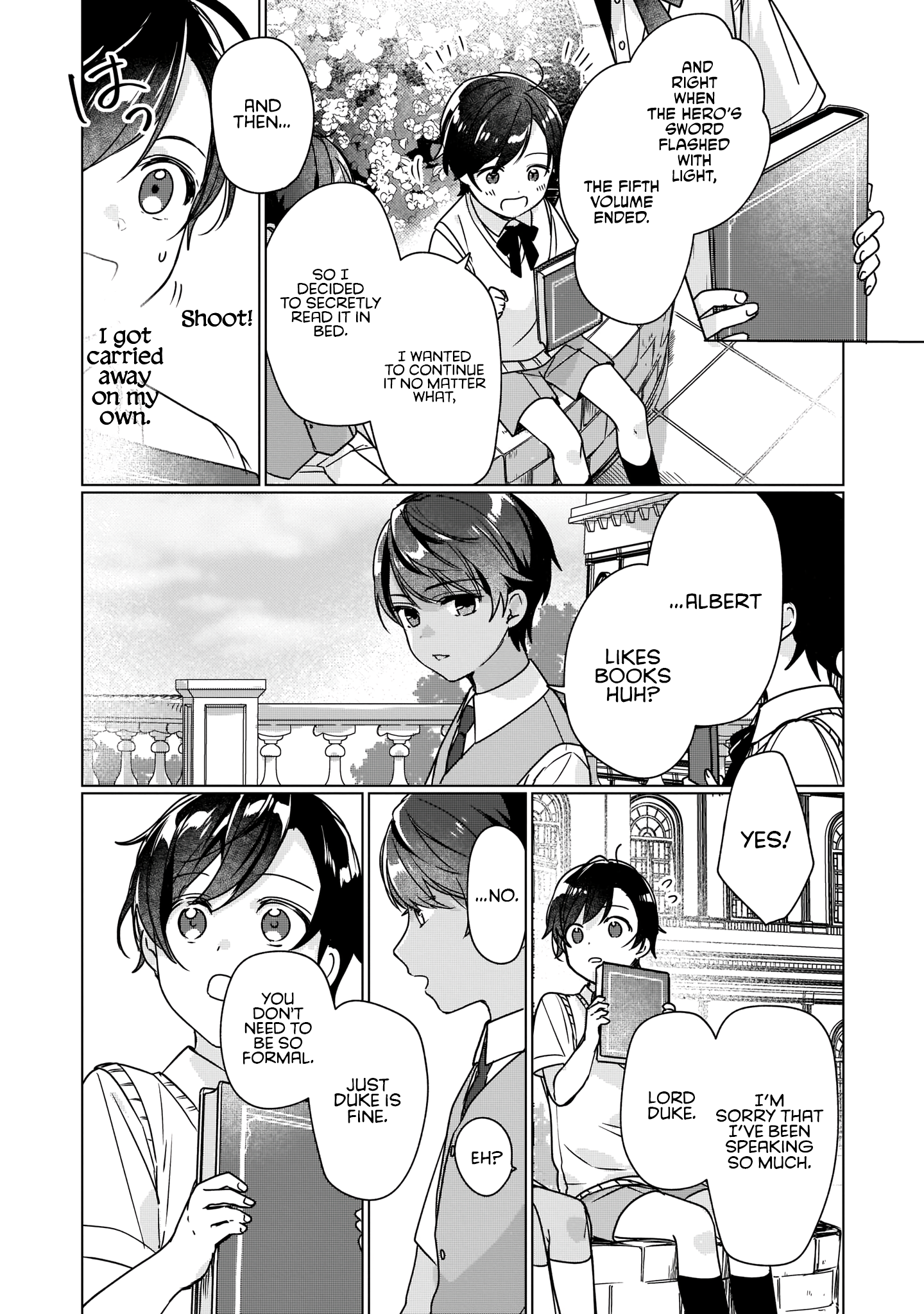 Rekishi ni Nokoru Akujo ni naru zo: Akuyaku Reijou ni naru hodo Ouji no Dekiai wa Kasoku suru you desu! chapter 6.5 page 4