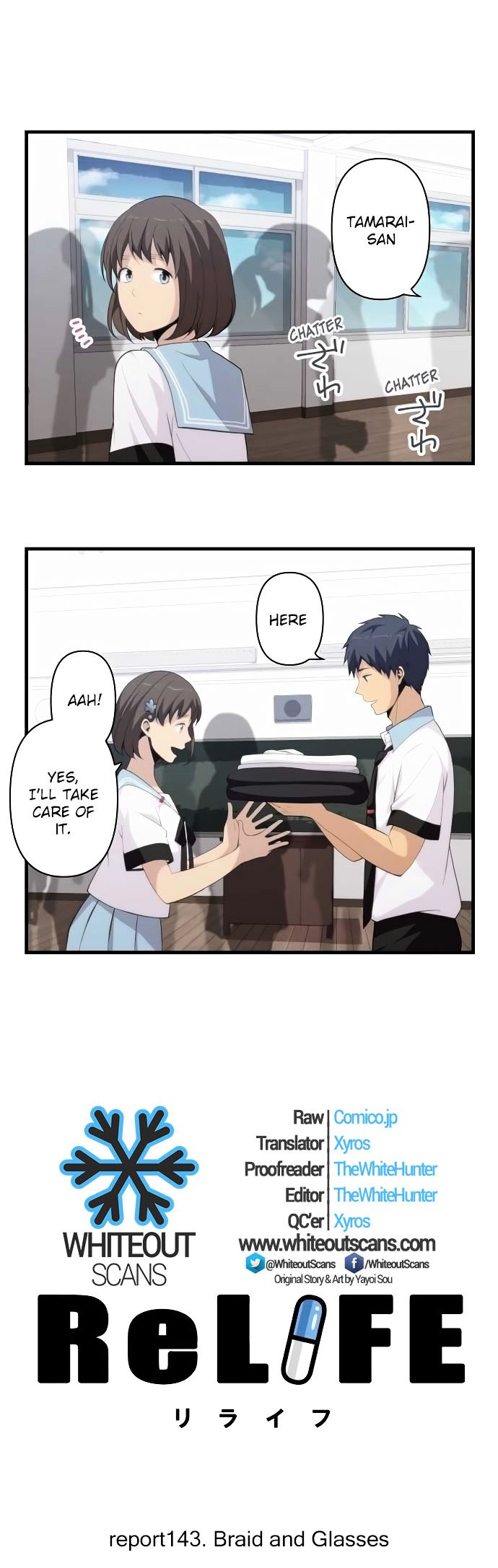 ReLIFE chapter 143 page 1
