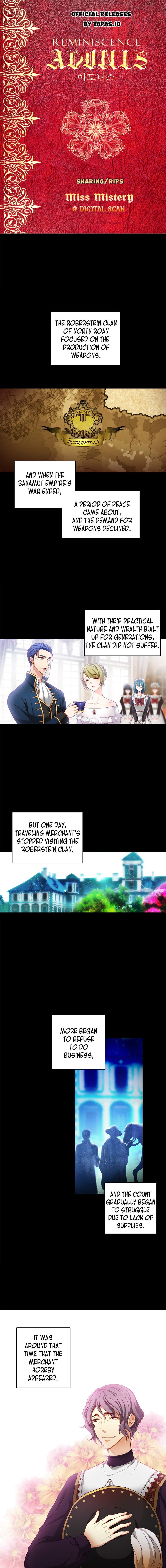 Reminiscence Adonis chapter 10 page 1