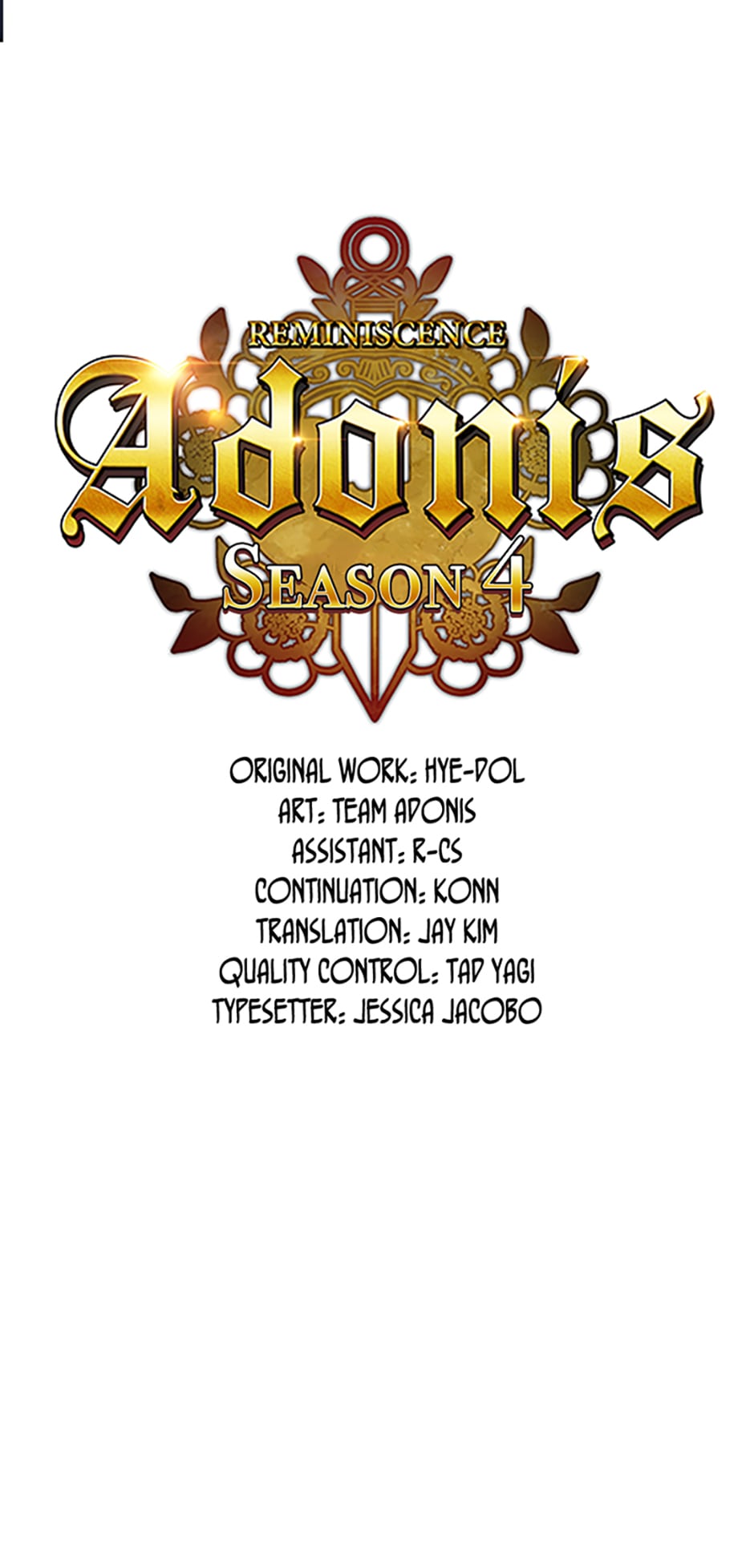 Reminiscence Adonis chapter 111 page 4