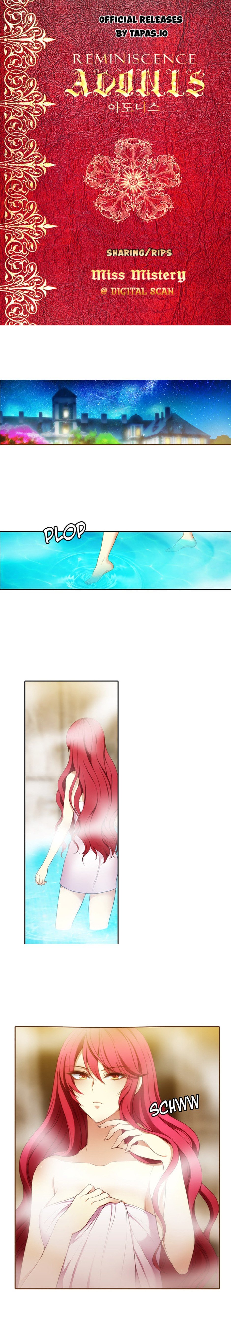 Reminiscence Adonis chapter 12 page 1