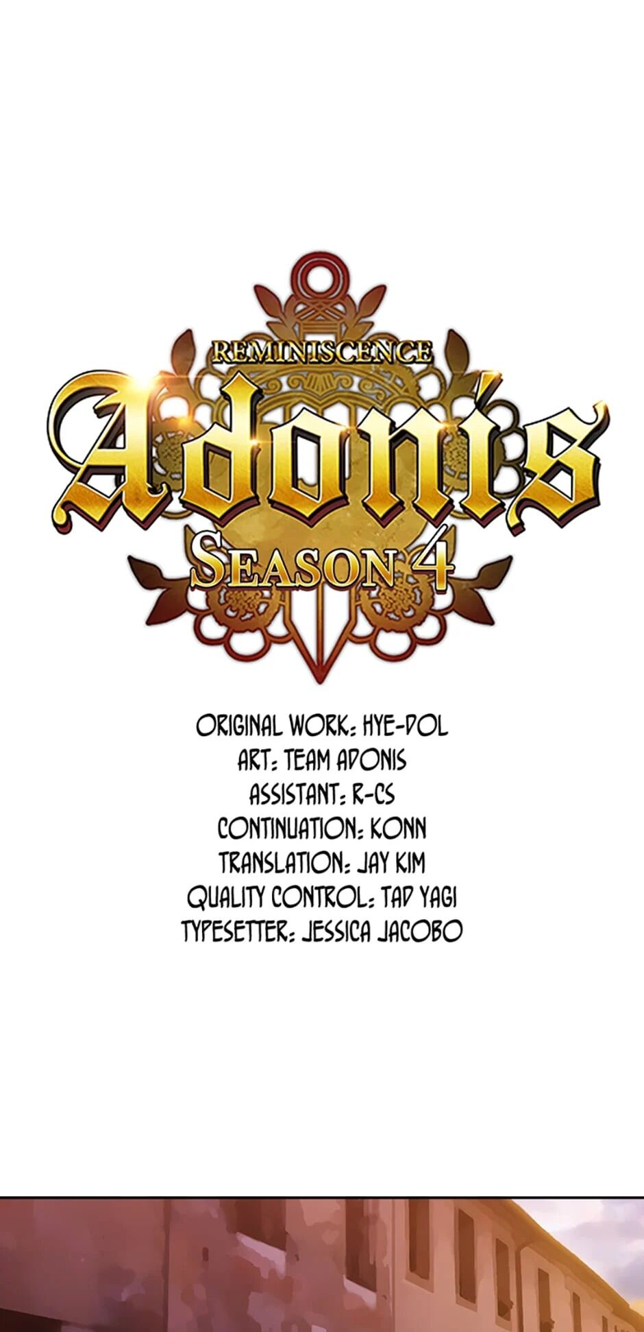 Reminiscence Adonis chapter 139 page 1