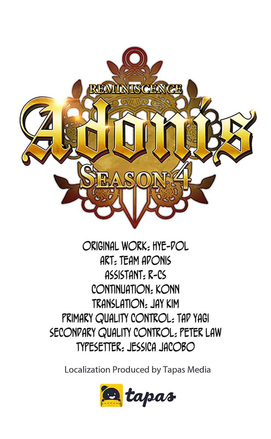 Reminiscence Adonis chapter 148 page 58