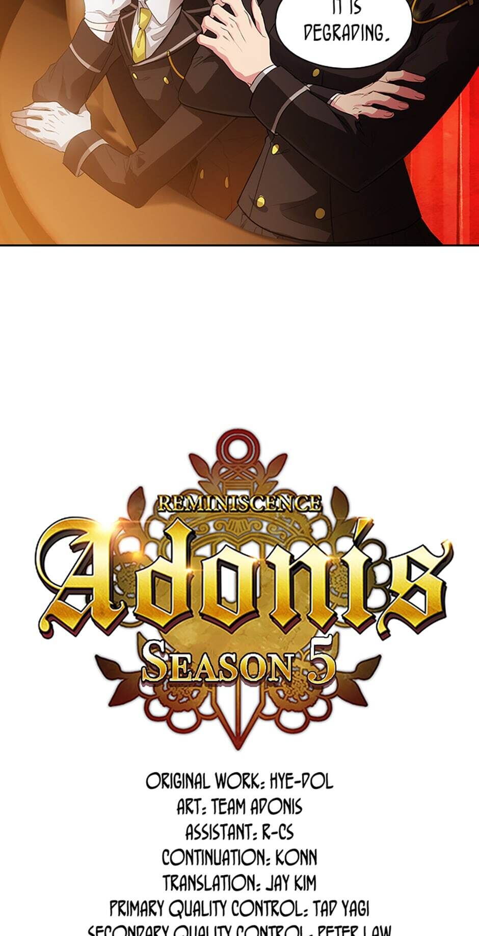 Reminiscence Adonis chapter 155 page 4