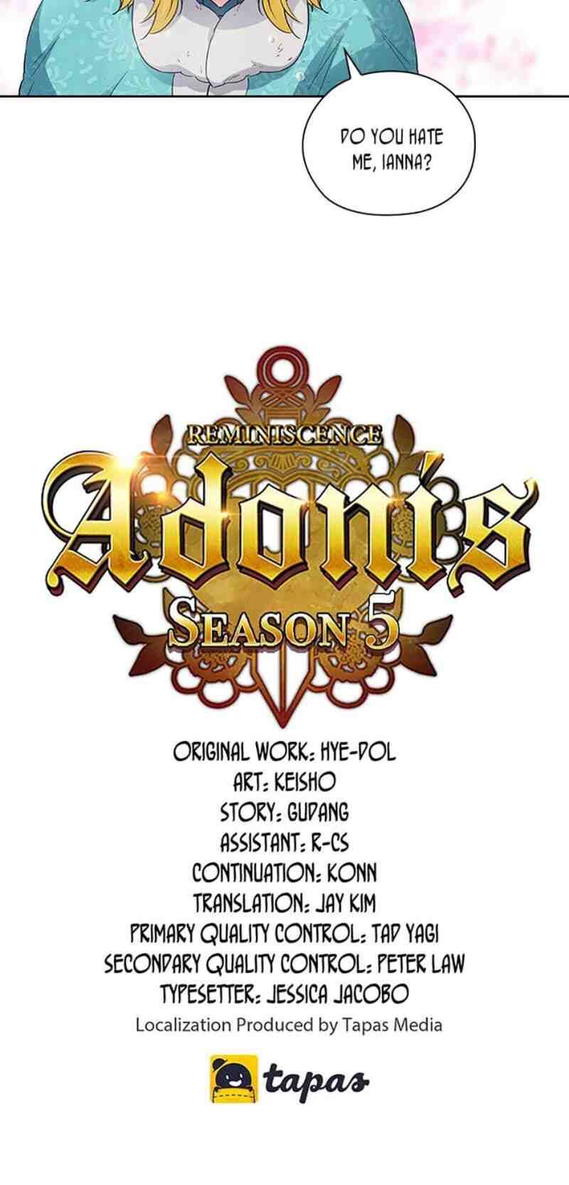 Reminiscence Adonis chapter 172 page 60