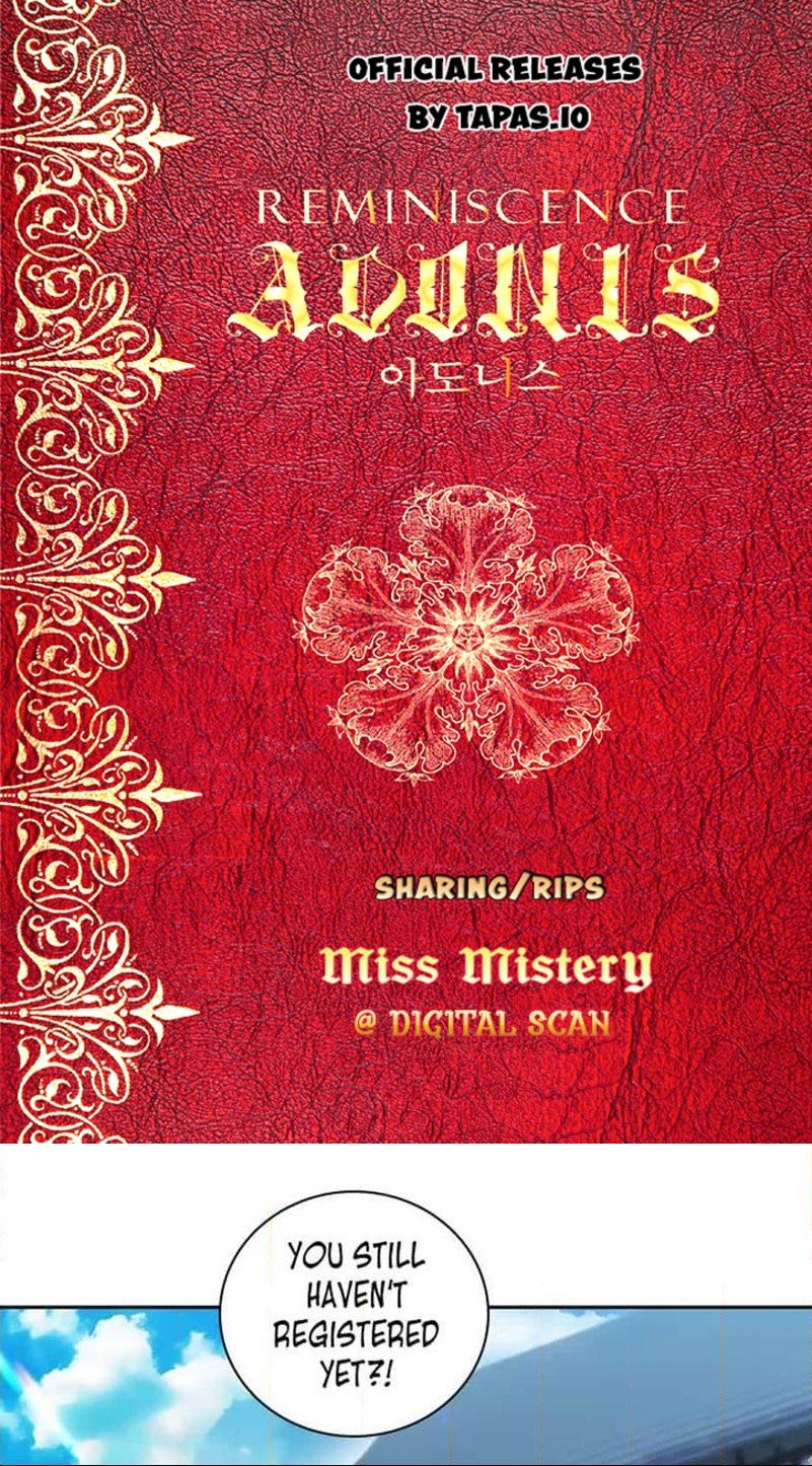 Reminiscence Adonis chapter 19 page 1