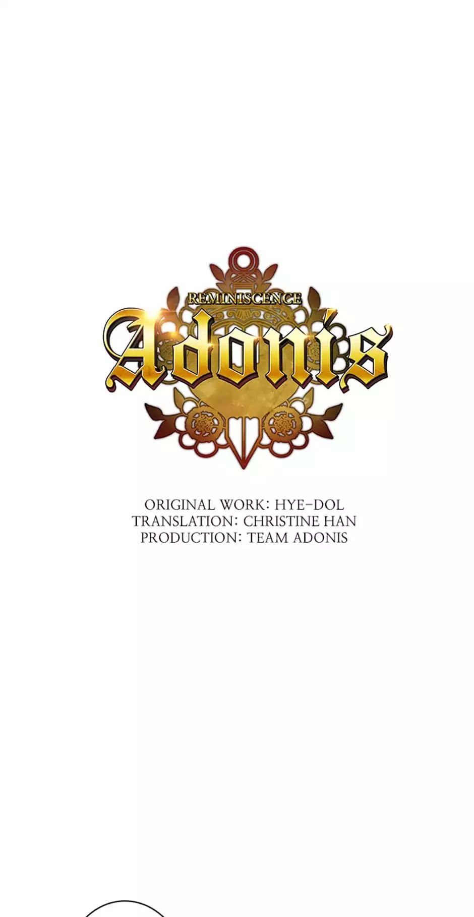 Reminiscence Adonis chapter 2 page 1