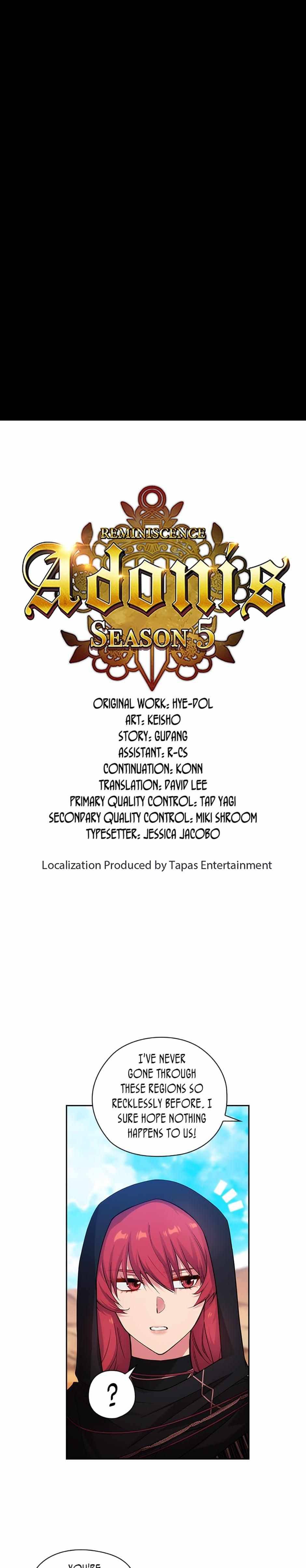 Reminiscence Adonis chapter 202 page 1