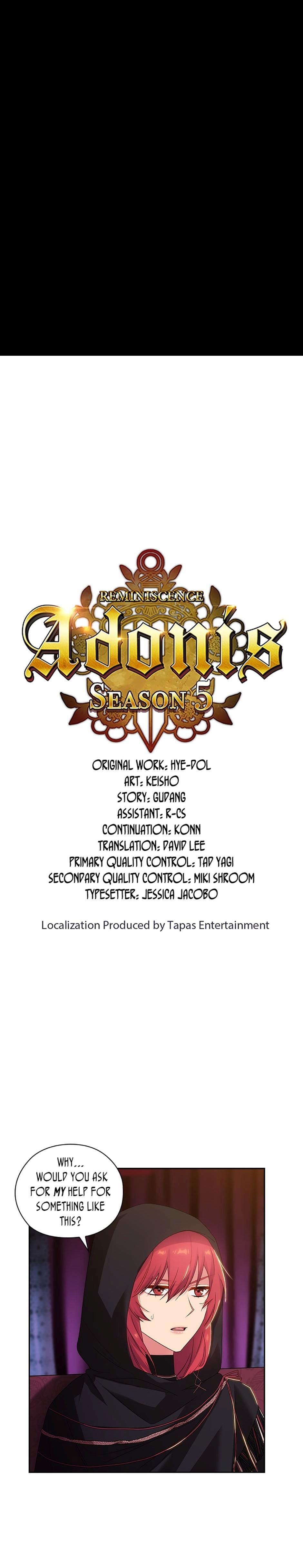 Reminiscence Adonis chapter 207 page 1