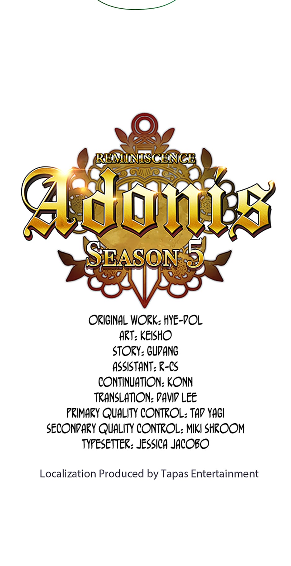 Reminiscence Adonis chapter 215 page 4