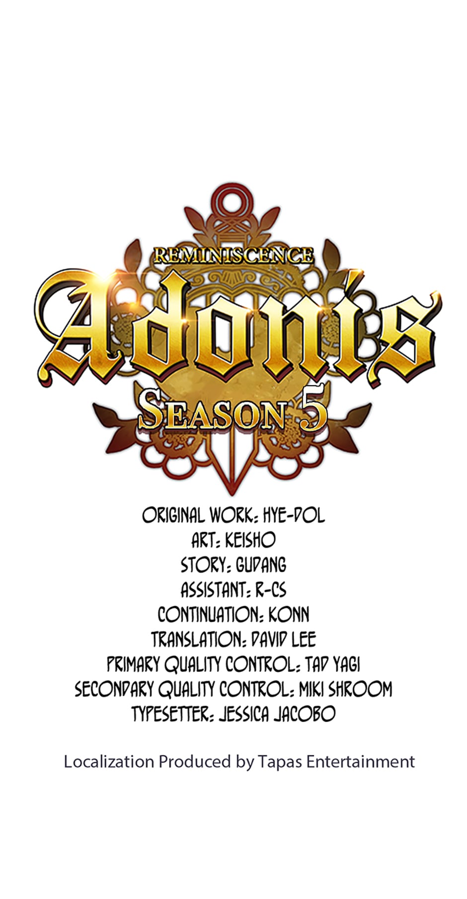 Reminiscence Adonis chapter 215 page 58