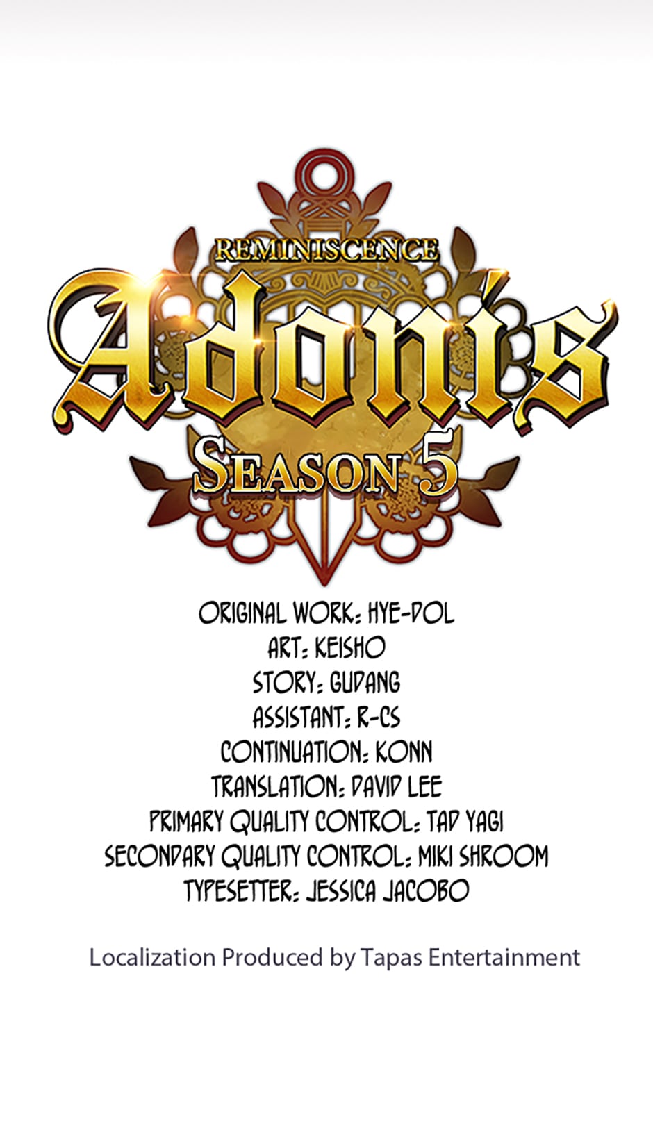 Reminiscence Adonis chapter 218 page 60