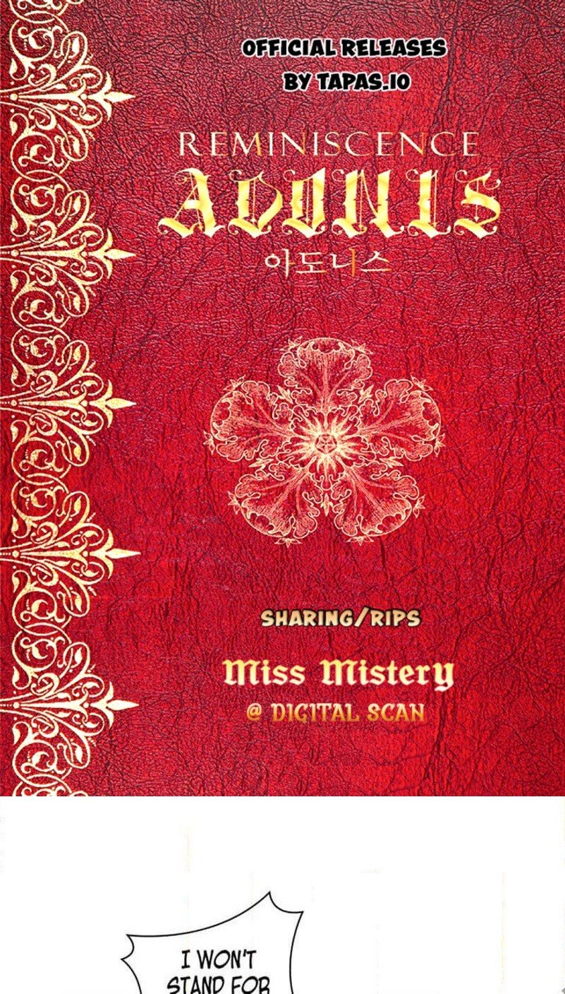 Reminiscence Adonis chapter 23 page 1