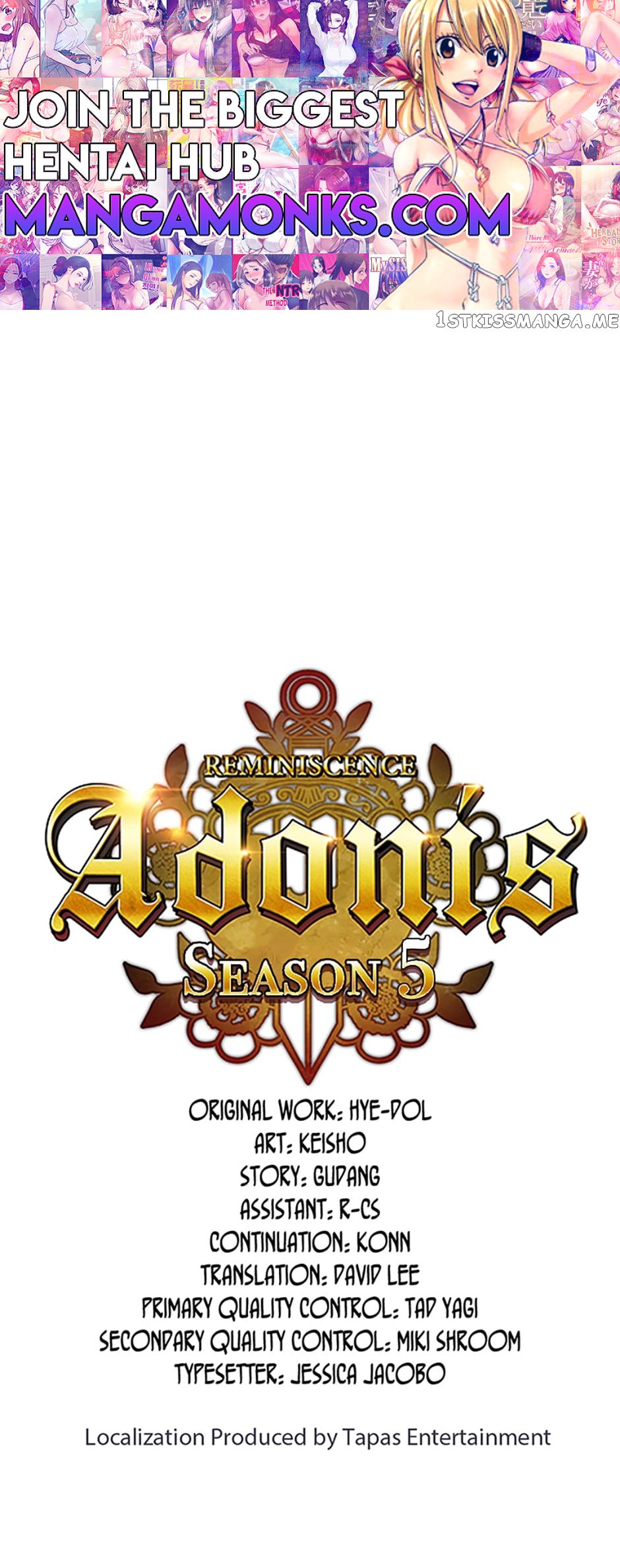 Reminiscence Adonis chapter 239 page 1