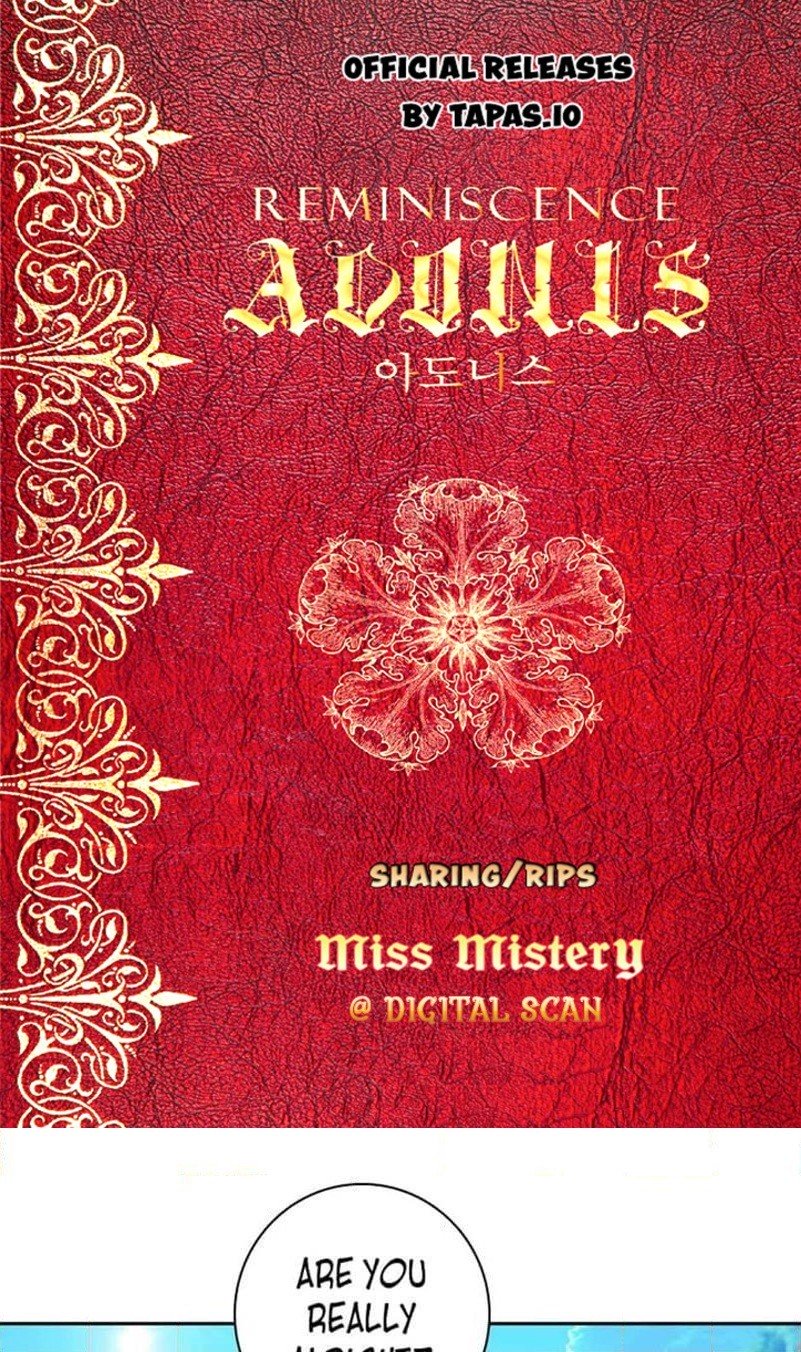 Reminiscence Adonis chapter 24 page 1