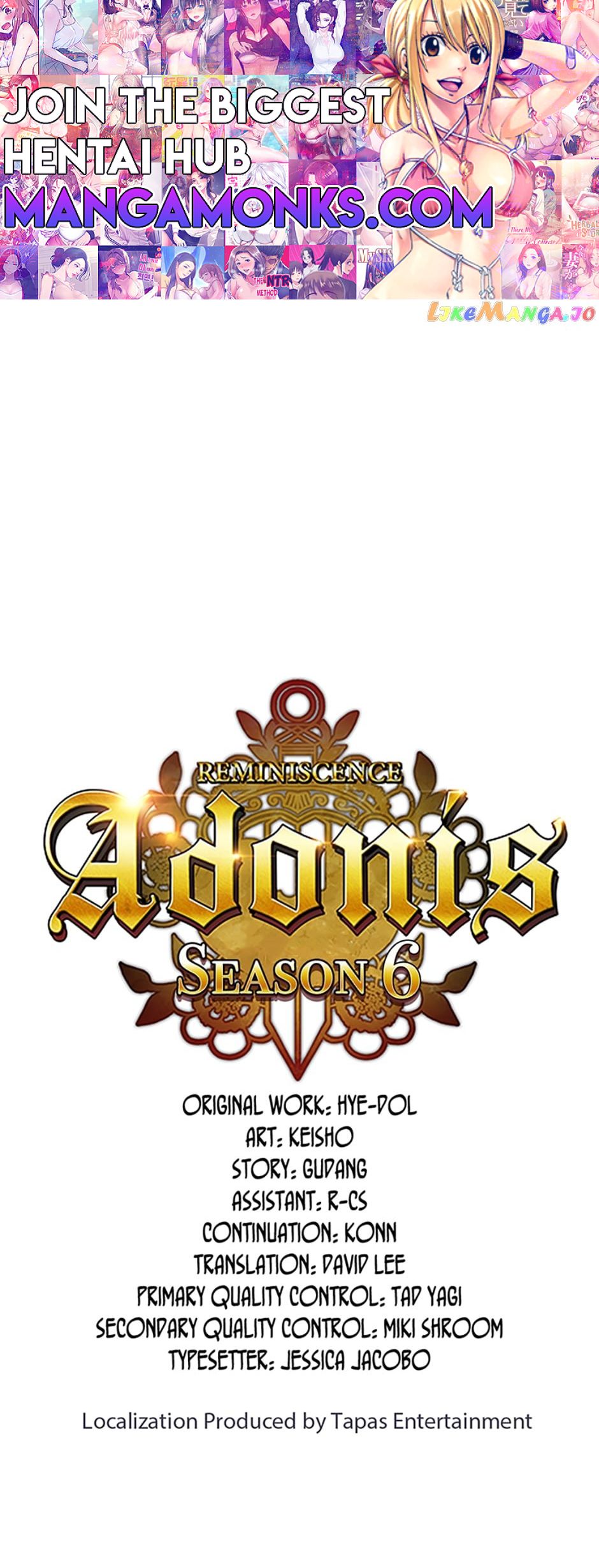 Reminiscence Adonis chapter 241 page 1